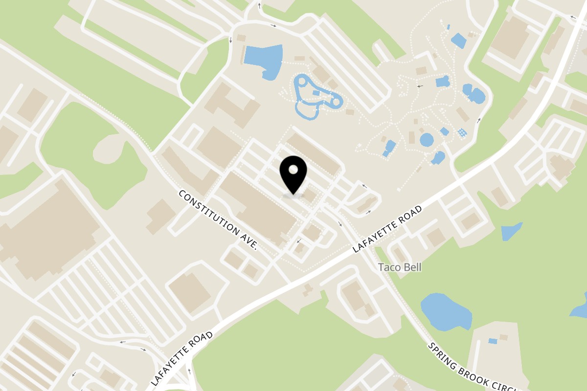 Map showing the location of Salud on 2454 Lafayette Rd in Portsmouth